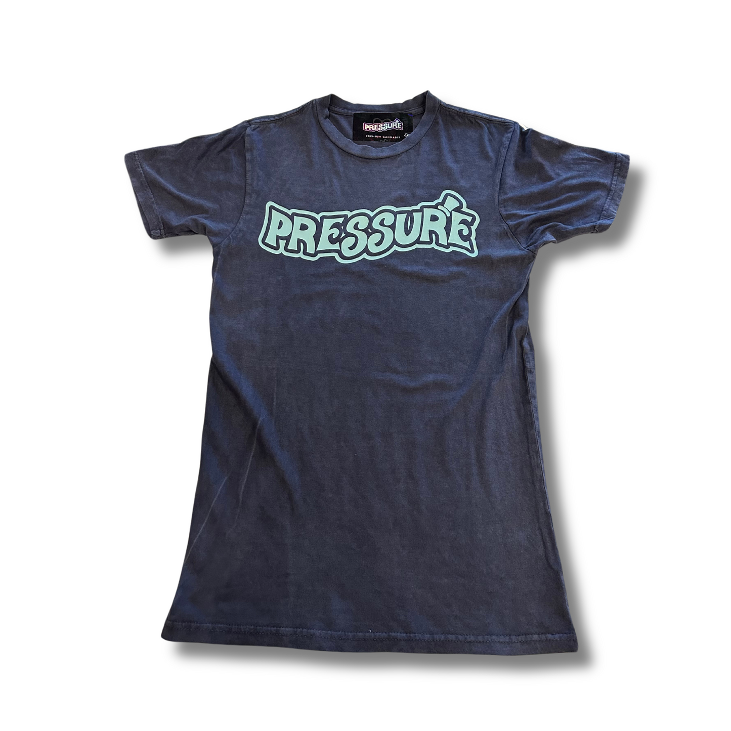 Pressure Classic Logo Tee-Blue/Teal