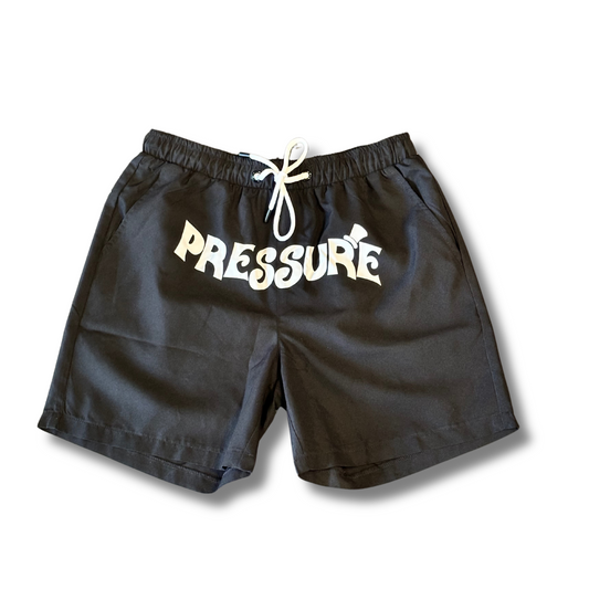 Pressure Swim Trunks-Black