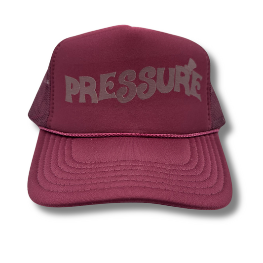 Pressure Trucker Hat-Maroon