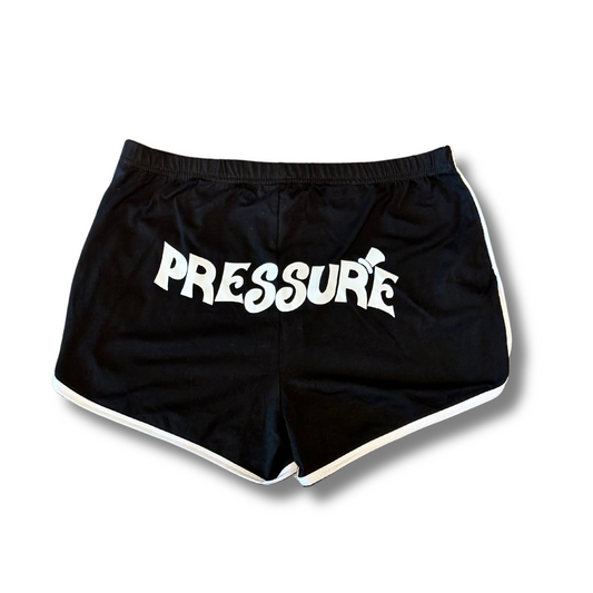 Pressure Booty Shorts-Black