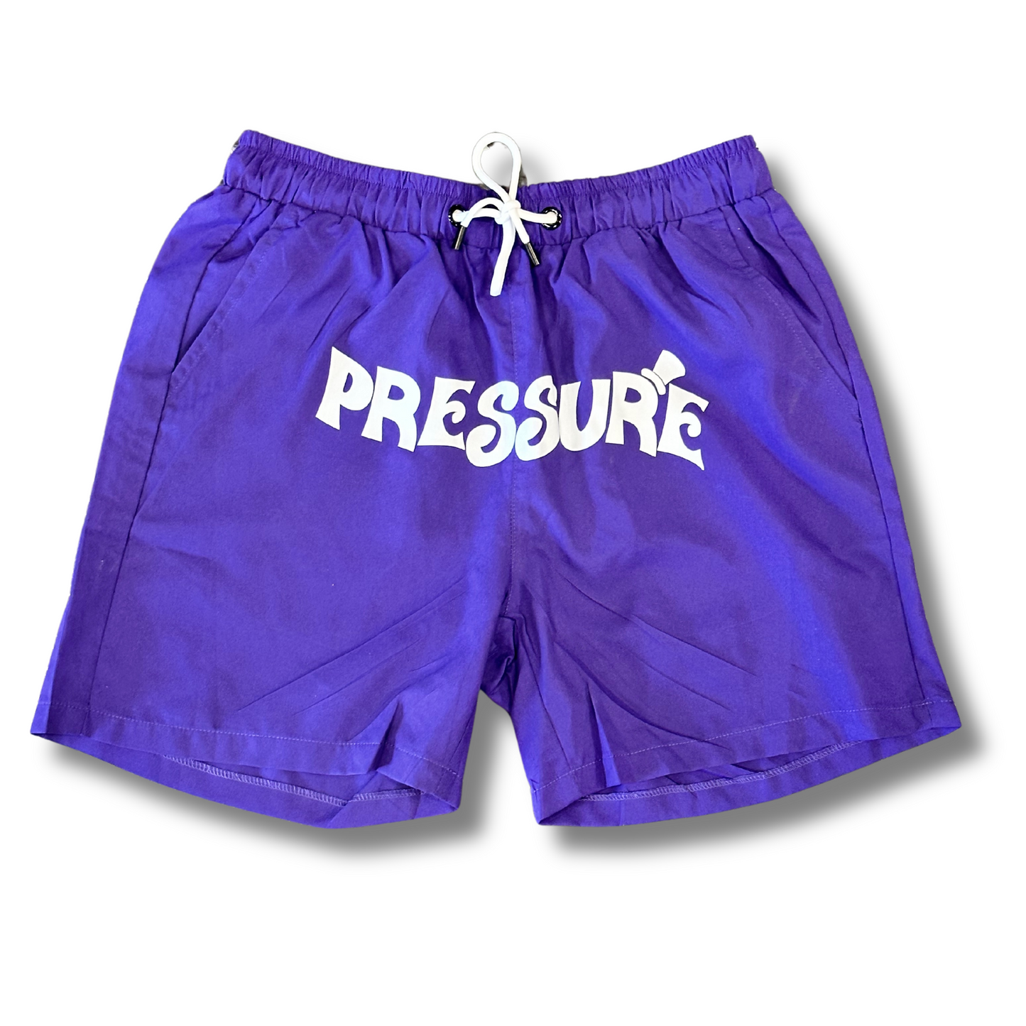 Pressure Swim Trunks-Purple