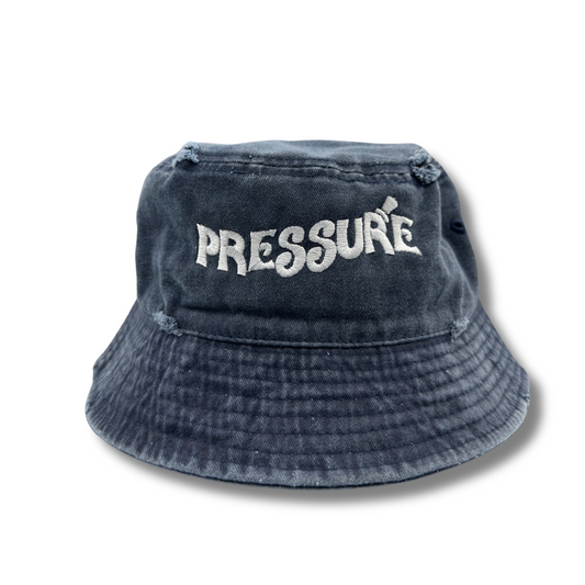 Pressure Bucket Hat-Denim