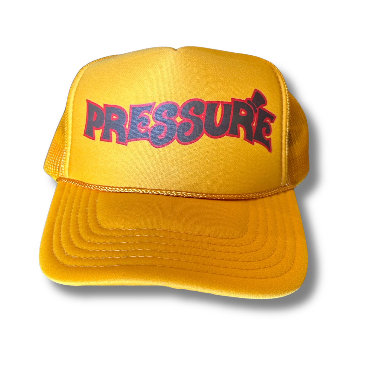 Pressure Trucker Hat-Yellow/Black